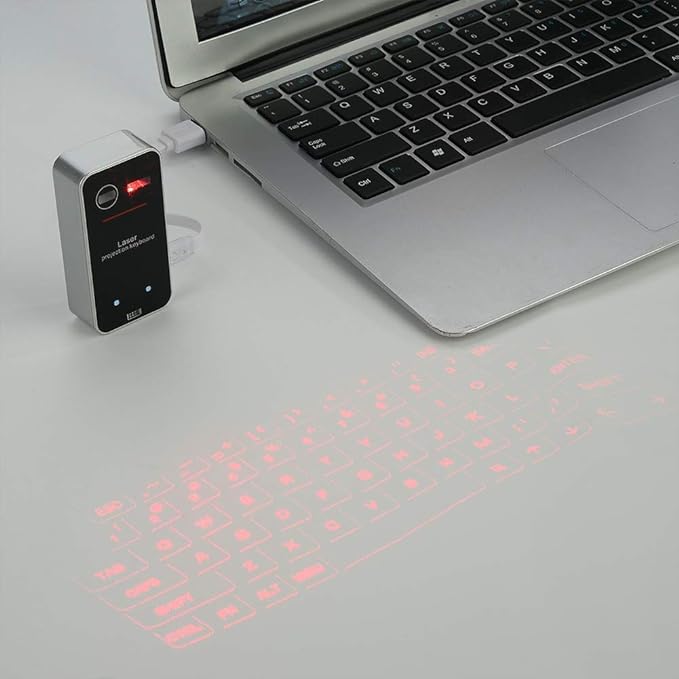 Laser Projection Keyboard – Smart, Compact & Wireless - E M A R A T I K A