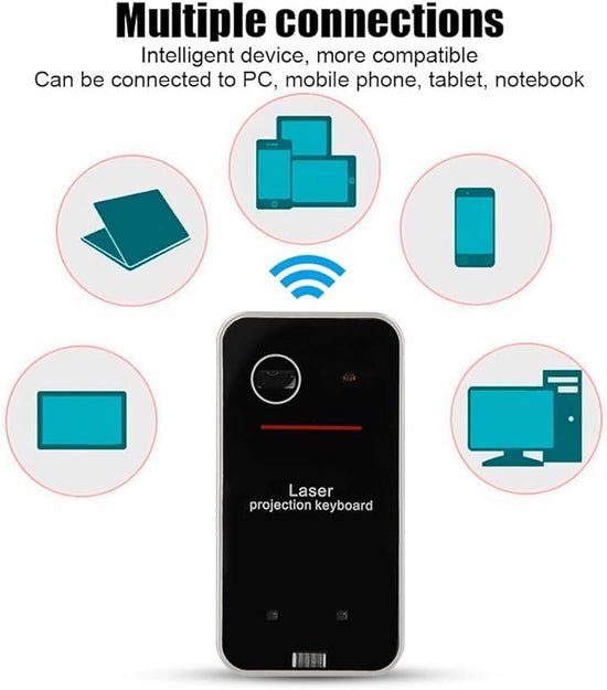 Laser Projection Keyboard – Smart, Compact & Wireless - E M A R A T I K A