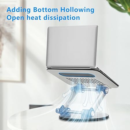LP06 Adjustable Laptop Stand – Foldable & Lightweight - E M A R A T I K A
