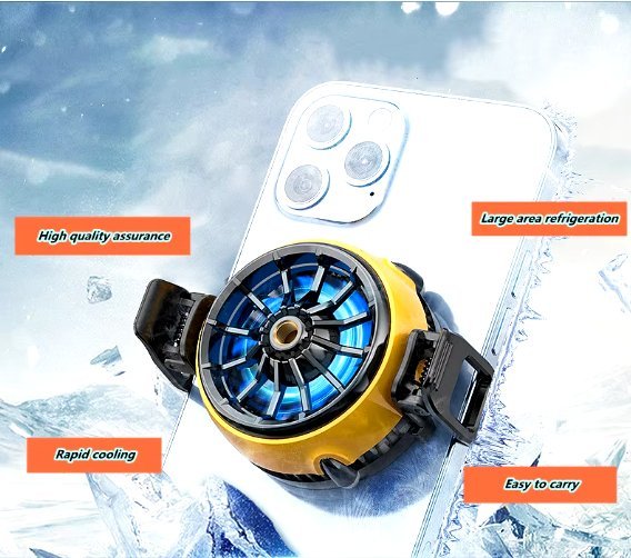 Mobile Chill Radiator – Semiconductor Cooling Fan for Gaming & Streaming - E M A R A T I K A