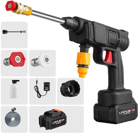 Portable Car Pressure Washer – High Power Jet + Foam Bottle - E M A R A T I K A