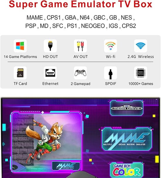 Portable Handheld Gaming Console – Multiplayer, Compact & Fun - E M A R A T I K A